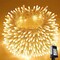 Extra-Long 66FT String Lights Outdoor/Indoor, 200 LED Upgraded Super Bright Christmas Lights, Waterproof 8 Modes Plug in Fairy Lights for Bedroom Party Wedding Garden (Warm White)